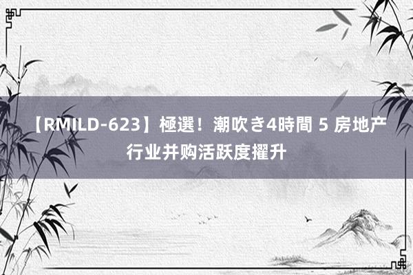 【RMILD-623】極選！潮吹き4時間 5 房地产行业并购活跃度擢升