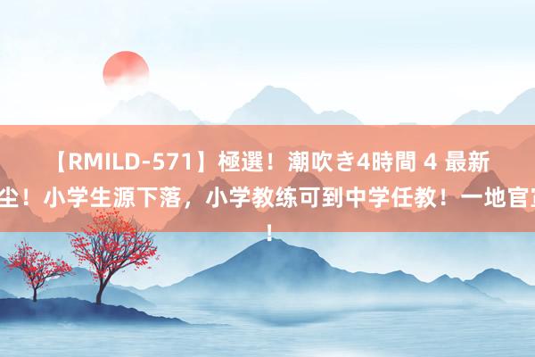 【RMILD-571】極選！潮吹き4時間 4 最新音尘！小学生源下落，小学教练可到中学任教！一地官宣！